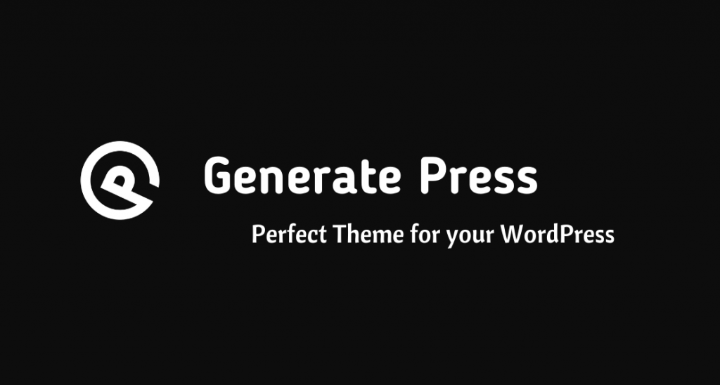 Generate Press - Light theme for loading WordPress faster